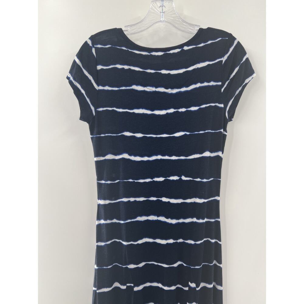 Lauren by Ralph Lauren Women’s Multicolor Blue White Tie-Dye Maxi Dress Size M - Picture 9 of 9